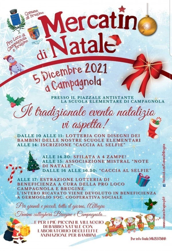 Locandina evento Mercatino di Natale