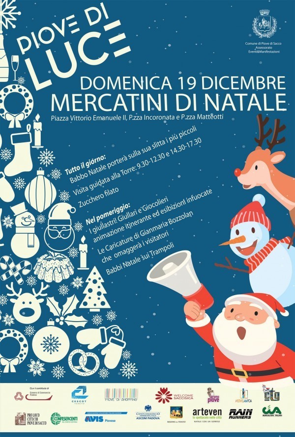 Locandina evento Mercatini di Natale