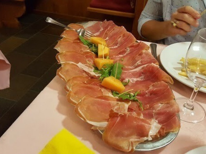 Tagliere di prosciutto crudo