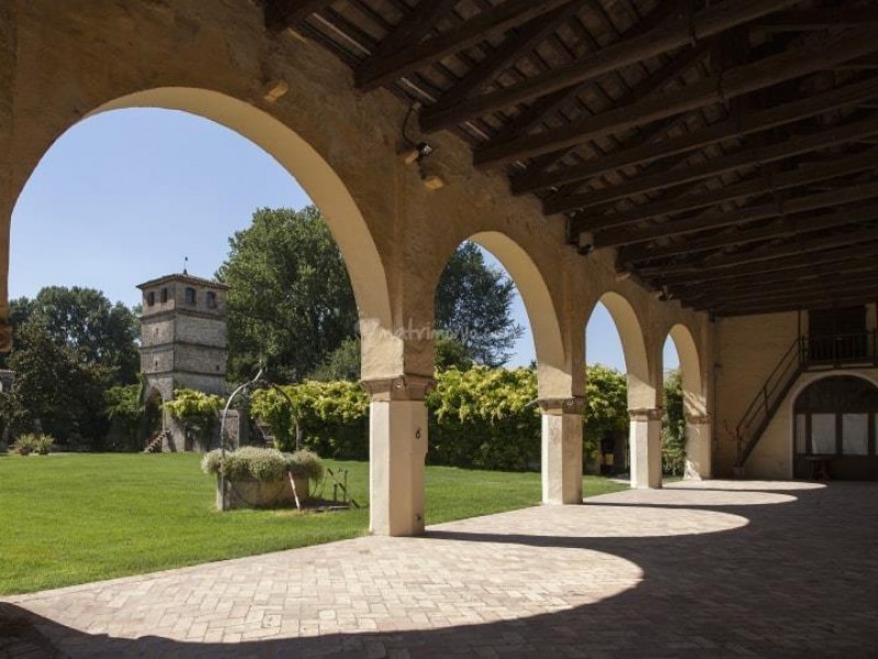 Villa Roberti portico esterno