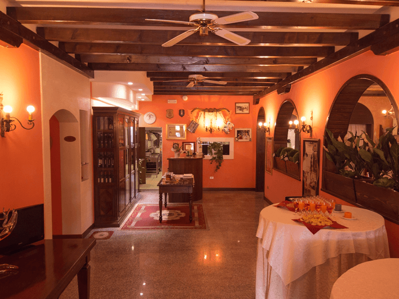 Sala interna Trattoria da Savio